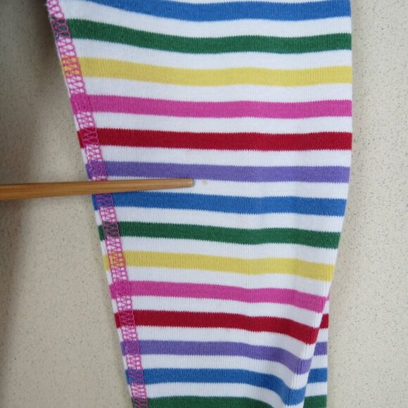 HANNA ANDERSSON Kid's Stripe Long John Pajama Pants Size 3T/90cm PJs Pink - Picture 10 of 10